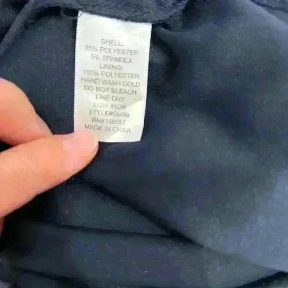 Monteau navy dress size small - Picture 3 of 9